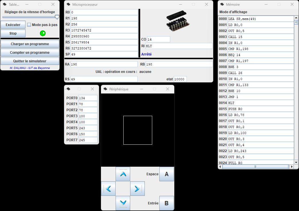 Simulateur Assembleur